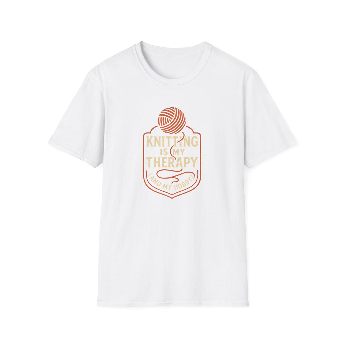 Knitting Is Therapy T-Shirt