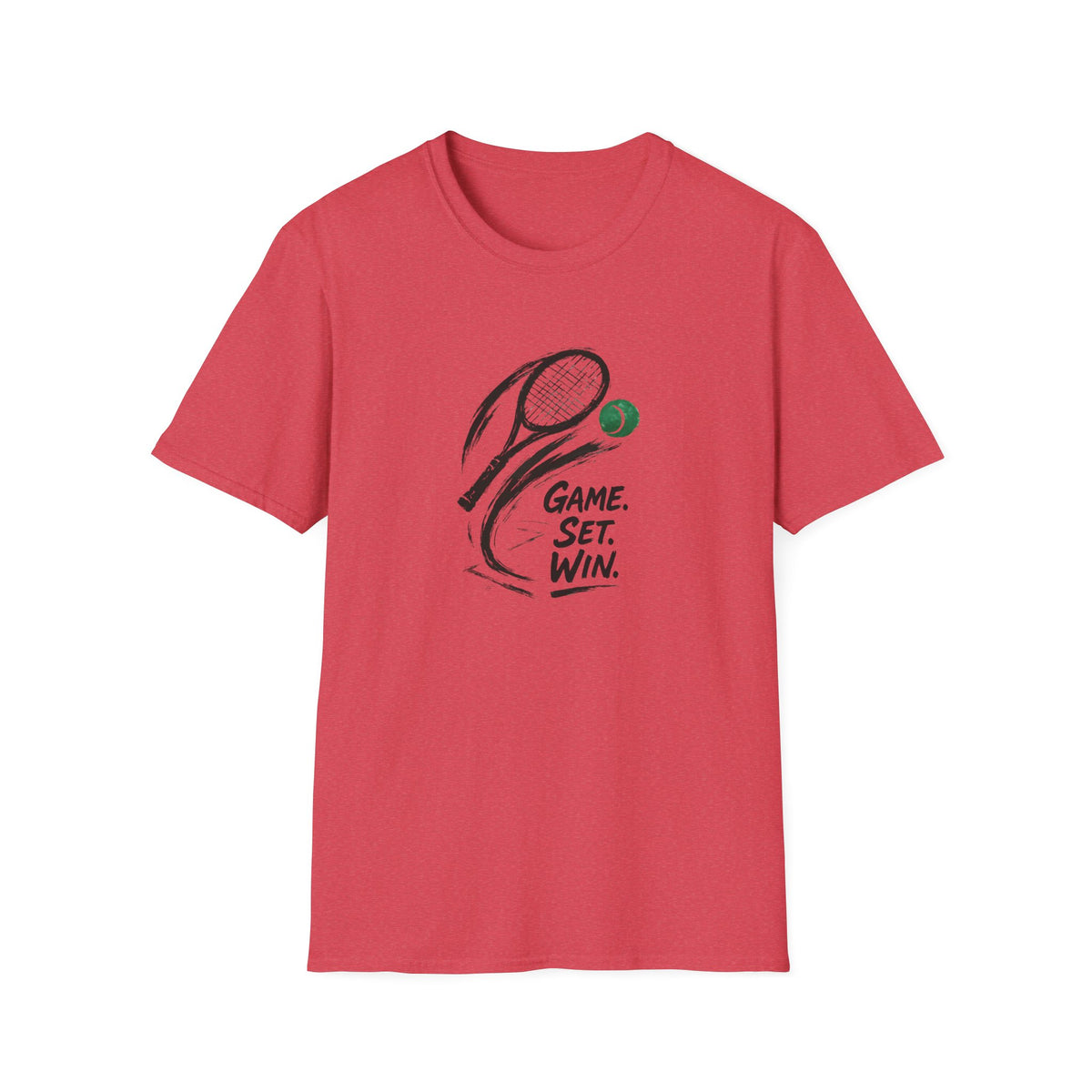 Tennis Game Set Win T-Shirt